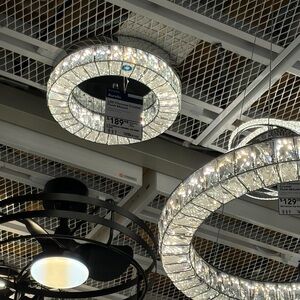 Aurelis LED Crystal Ceiling Light